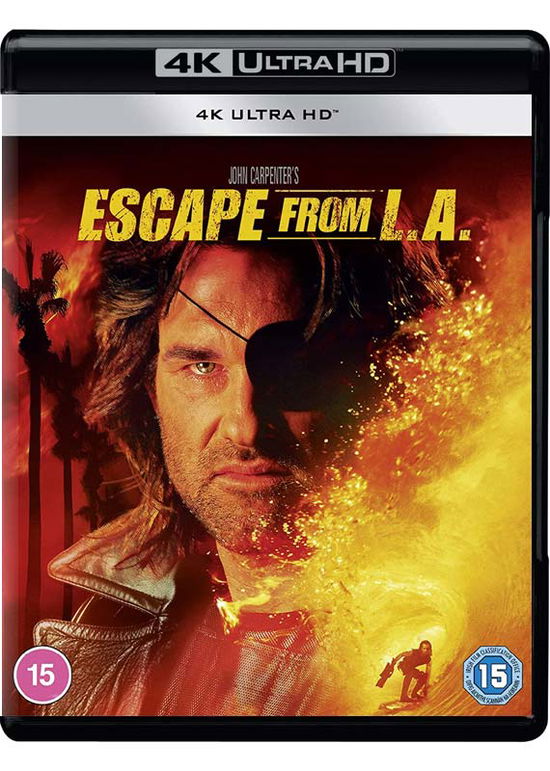 Cover for Escape from La Uhd · John Carpenters Escape From La (Blu-Ray) (2022)