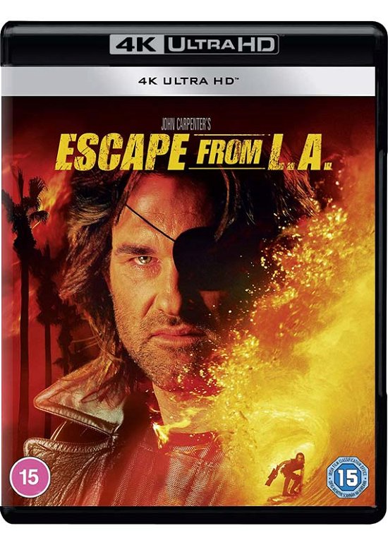 Cover for Escape from La Uhd · Escape From L.A. (4K UHD Blu-ray) (2022)