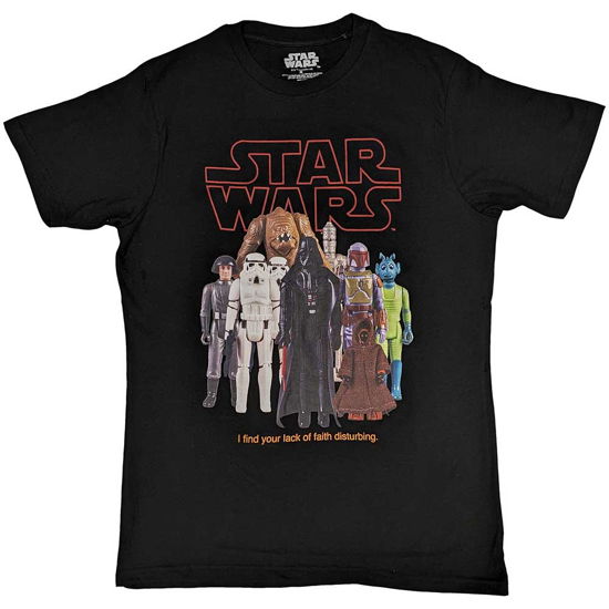 Star Wars Unisex T-Shirt: Empire Toy Figures - Star Wars - Merchandise -  - 5056561098098 - 