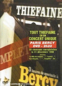 En Concert A Bercy - Hubert-Felix Thiefaine - Films - SONY - 5099720094098 - 4 janvier 2010