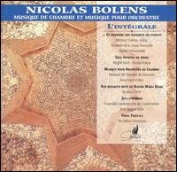 Cover for Bolens / Trio Arthur Grumiaux / Swierczewski · Complete Chamber &amp; Orchestral Works (CD) (2000)