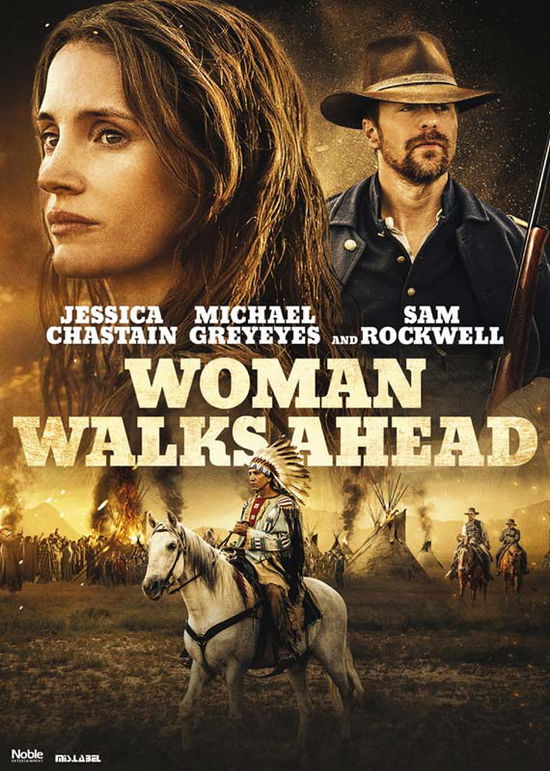 Cover for Jessica Chastain · Woman Walks Ahead (DVD) (2018)