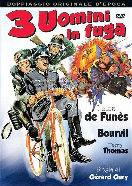Cover for Cast · 3 Uomini In Fuga (1963) (DVD)