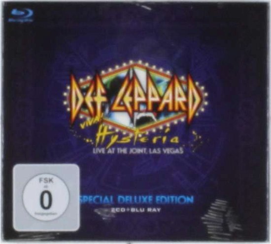 Cover for Def Leppard · Viva! Hysteria -2cd+blu-ray- (Blu-ray/DVD/CD)