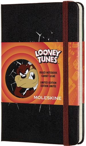 Cover for Moleskine · Moleskine Limited Edition Notebook Looney Tunes Pocket Ruled Taz (Stationery) (2018)