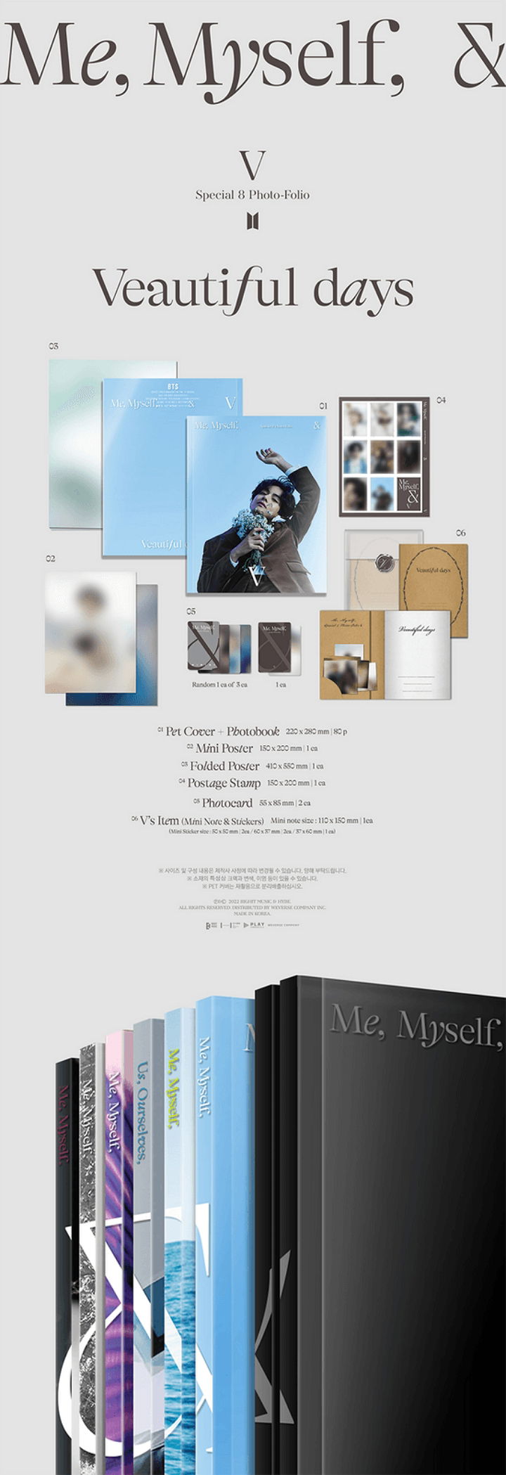 Me, Myself, And V - 'Veautiful Days' Special 8 Photo-Folio