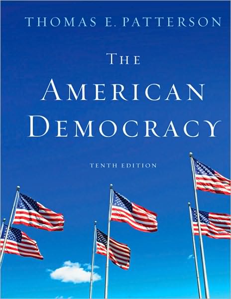 Cover for Patterson · American Democracy (Hardcover Book) (2010)