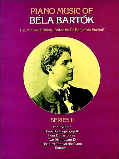 Cover for Classical Piano Sheet Music · Piano Music of Béla Bartók, Series II (Dover Music for Piano) (Paperback Book) (1982)