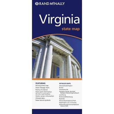 Cover for Rand McNally · Rand McNally: Virginia State Map (Gebundenes Buch) (2010)