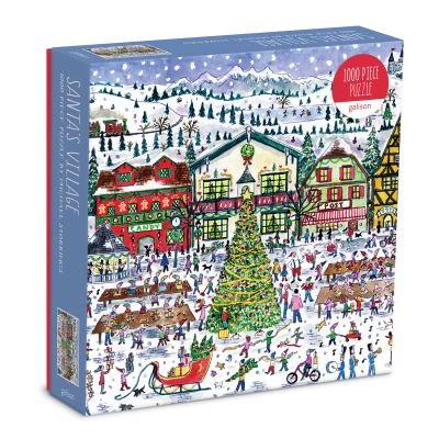 Cover for Galison · Michael Storrings Santa's Village 1000 Piece Puzzle (GAME) (2021)