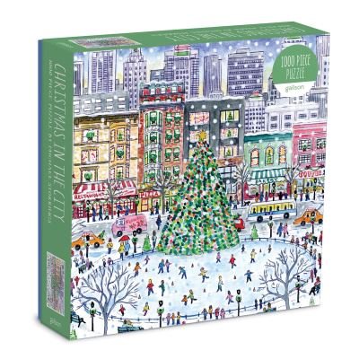 Cover for Galison · Michael Storrings Christmas in the City 1000 Piece Puzzle (SPIL) (2021)