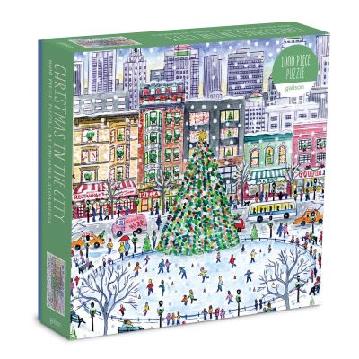 Michael Storrings Christmas in the City 1000 Piece Puzzle - Galison - Board game - Galison - 9780735383098 - June 24, 2021