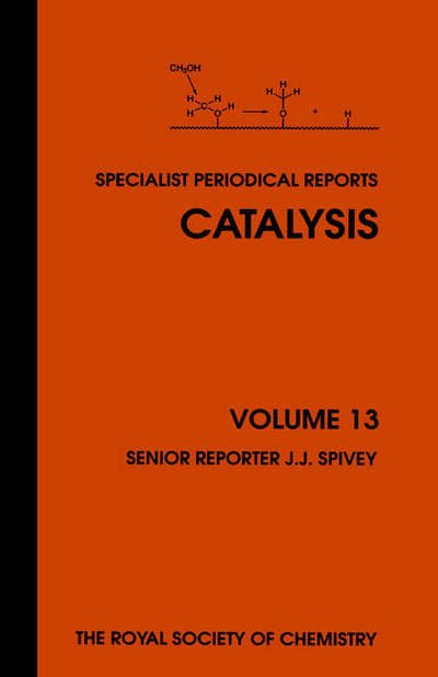 Cover for Royal Society of Chemistry · Catalysis: Volume 13 - Specialist Periodical Reports (Hardcover bog) (1997)