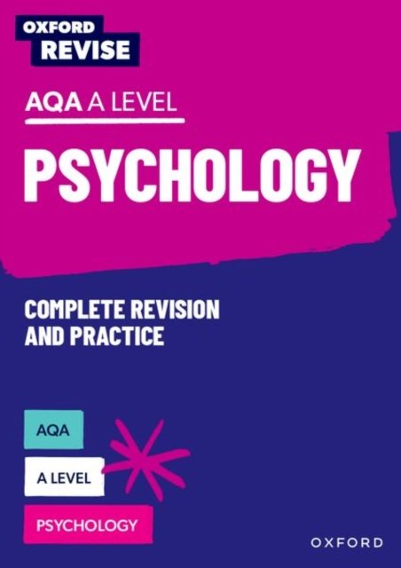 Adelaide McLaughlin · Oxford Revise: AQA A Level Psychology - Oxford Revise (Paperback Book) (2024)