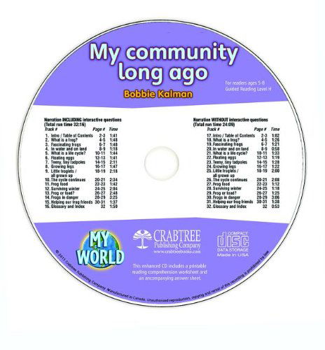 My Community Long Ago (My World) - Bobbie Kalman - Audio Book - Crabtree Pub Co - 9781427111098 - February 15, 2011