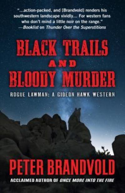 Cover for Peter Brandvold · Black Trails and Bloody Murder (Book) (2018)