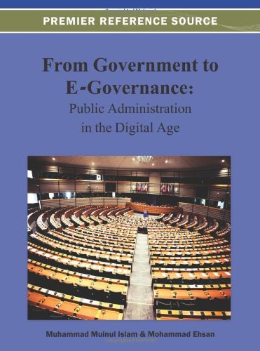 Cover for Mohammad Ehsan · From Government to E-governance: Public Administration in the Digital Age (Gebundenes Buch) (2012)