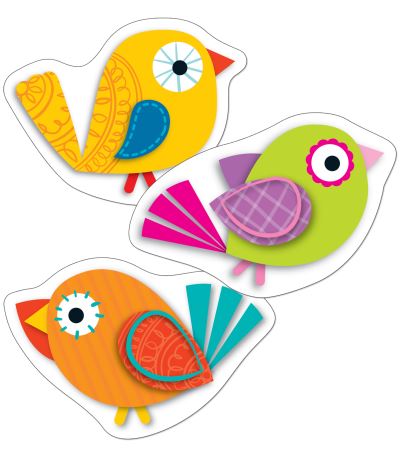 Boho Birds Mini Cut-Outs - Carson-Dellosa Publishing - Other - Carson Dellosa Education - 9781483829098 - January 14, 2016