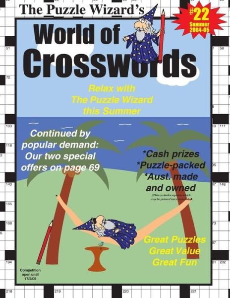 Cover for The Puzzle Wizard · World of Crosswords No. 22 (Paperback Book) (2013)