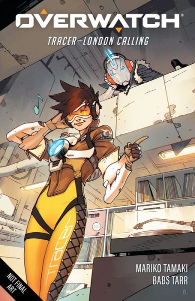 Cover for Mariko Tamaki · Overwatch: Tracer - London Calling (Hardcover bog) (2021)