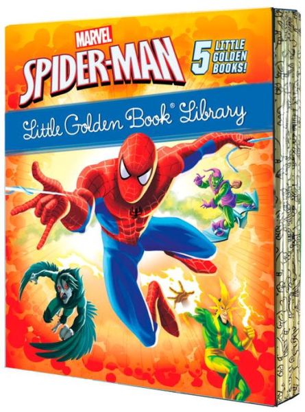 Cover for Golden Books · Spider-Man Little Golden Book Library (Bok) (2017)