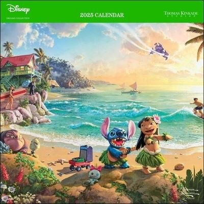 Disney Dreams Collection by Thomas Kinkade Studios: 2025 Wall Calendar - Thomas Kinkade - Merchandise - Andrews McMeel Publishing - 9781524889098 - 13. August 2024