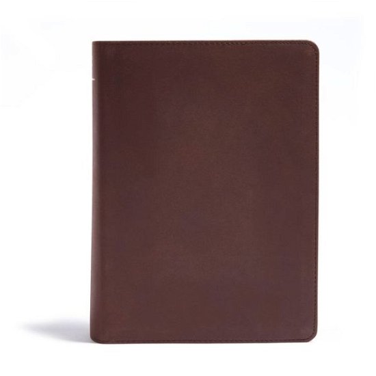 Cover for CSB Bibles by Holman CSB Bibles by Holman · CSB He Reads Truth Bible, Brown Genuine Leather Indexed (Leather Book) (2019)