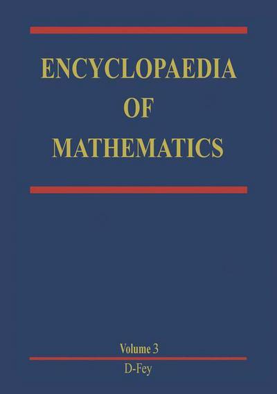 Cover for Encyclopaedia of Mathematics: Volume 10 - Encyclopaedia of Mathematics (Hardcover Book) [1989 edition] (1994)