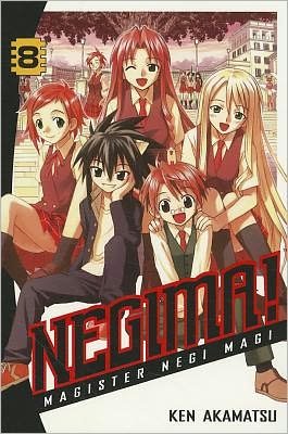 Cover for Ken Akamatsu · Negima! 8: Magister Negi Magi (Pocketbok) (2011)