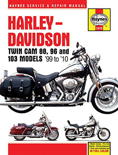 Cover for Haynes Publishing · Harley-Davidson Twin Cam 88, 96 &amp; 103 Models (99 - 10) Haynes Repair Manual: 99-10 (Paperback Book) (2014)