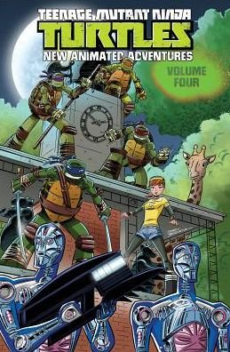 Cover for Jackson Lanzing · Teenage Mutant Ninja Turtles: New Animated Adventures Volume 4 - TMNT New Animated Adventures (Taschenbuch) (2015)