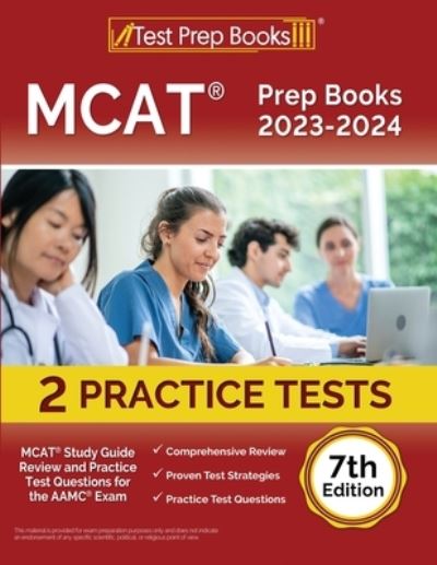 Cover for Joshua Rueda · MCAT Prep Books 2023-2024 (Book) (2022)