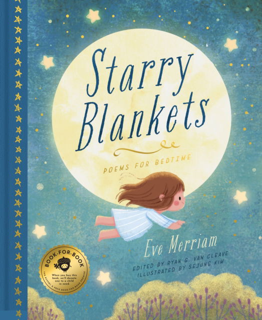 Cover for Eve Merriam · Starry Blankets: Poems for Bedtime (Hardcover Book) (2024)