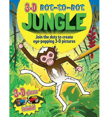 Cover for Arcturus Publishing · 3-d Dot-to-dot: Jungle: Join the Dots to Create Eye-popping 3-d Pictures (Book) (2013)