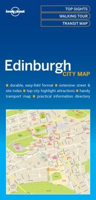 Lonely Planet Edinburgh City Map - Map - Lonely Planet - Bøger - Lonely Planet Global Limited - 9781786575098 - 13. januar 2017