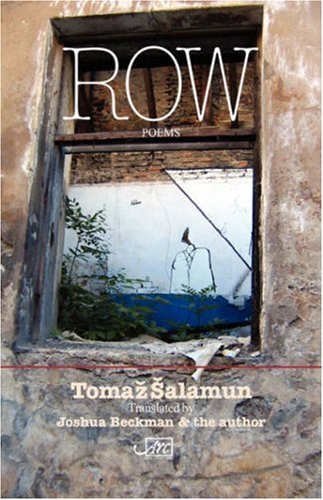 Cover for Tomaz Salamun · Row (Paperback Book) [Bilingual edition] (2006)