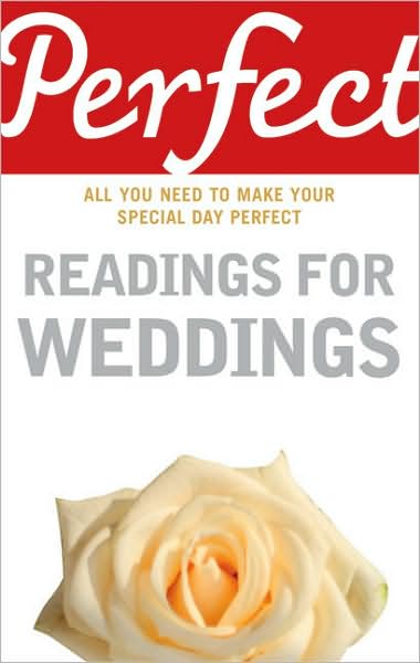 Cover for Jonathan Law · Perfect Readings for Weddings (Paperback Bog) (2007)
