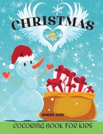 Christmas colouring book: Easy Christmas Colouring Book for kids Perfect gift for boys and girls - Nicole Neek - Böcker - Nicoleta Udroiu - 9781915207098 - 7 november 2021