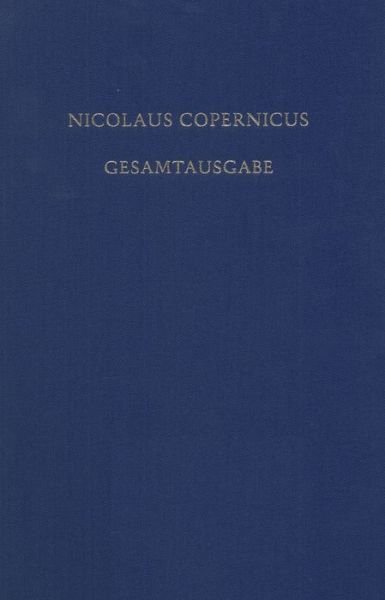 Cover for Nicolaus Copernicus · Nicolaus Copernicus Gesamtausgabe Band V6, 2 (Hardcover Book) (1996)