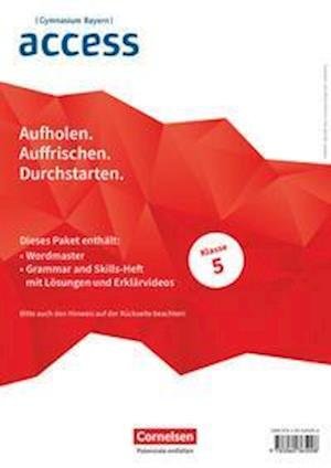 Cover for Cornelsen Verlag GmbH · Access 5. Jahrgangsstufe. Bayern - Wordmaster und Grammar and Skills (Im Paket) (Paperback Book) (2021)