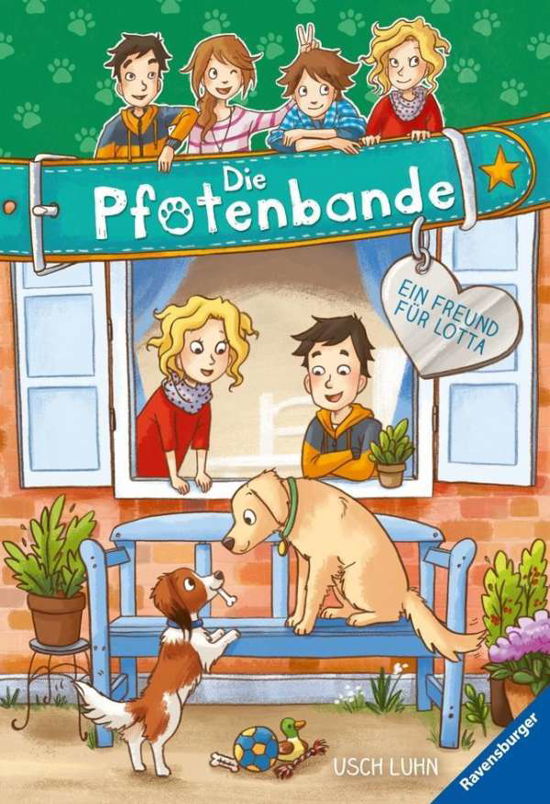 Cover for Luhn · Die Pfotenbande - Ein Freund für L (Buch)