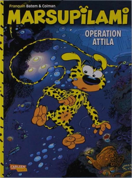 Cover for Franquin · Marsupilami 9: Operation Attil (Book)