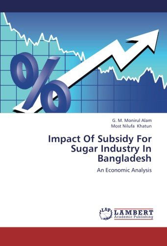 Cover for Most Nilufa Khatun · Impact of Subsidy for Sugar Industry in Bangladesh: an Economic Analysis (Paperback Book) (2012)