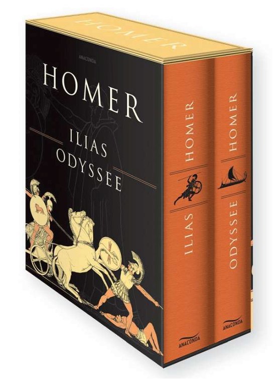Cover for Homer · Ilias / Odyssee.1-2 (Bok)