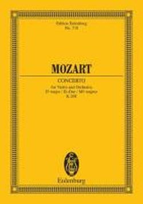 Cover for Wolfgang Ama Mozart · Concerto Eb Major Kv 268 (Paperback Book) (1983)