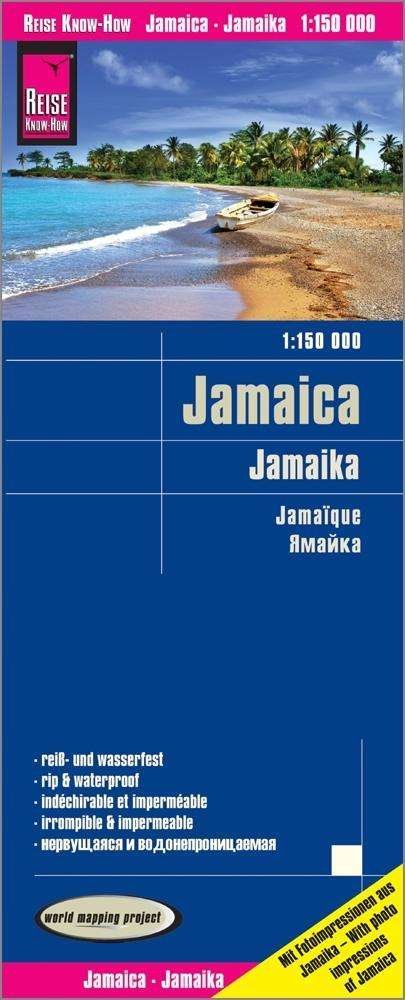 Cover for Jamaica (1:150.000) (Map) (2018)