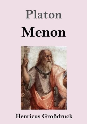 Cover for Platon · Menon (Grossdruck) (Paperback Book) (2019)