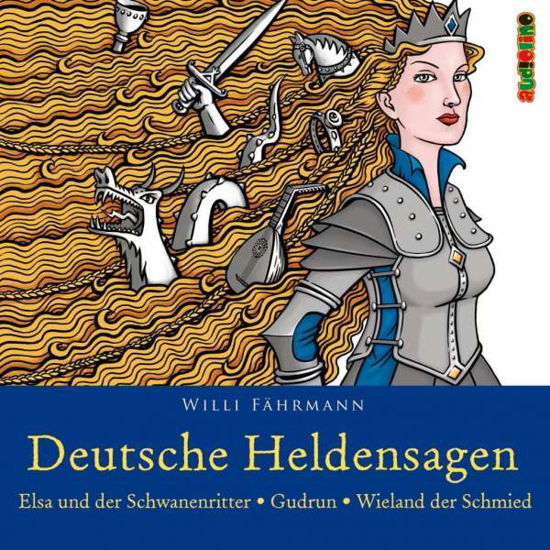 Cover for Fährmann · Deutsche Heldensagen.02,CD (Bok)
