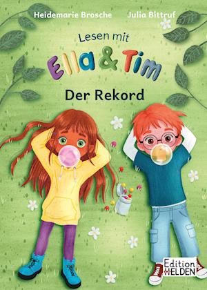 Cover for Heidemarie Brosche · Lesen mit Ella und Tim - Der Rekord (Book) (2024)