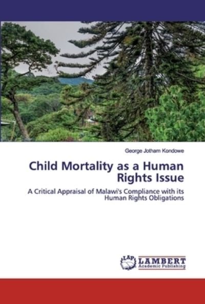 Cover for Kondowe · Child Mortality as a Human Righ (Book) (2020)